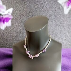 NIB Women’s Necklace Hawaiian Jewel Palace Genuine Puka Shell Necklace Jewelry